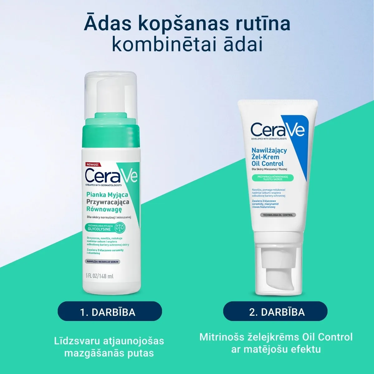 CERAVE Attīrošās putas, 148 ml - Produkta attēls 5