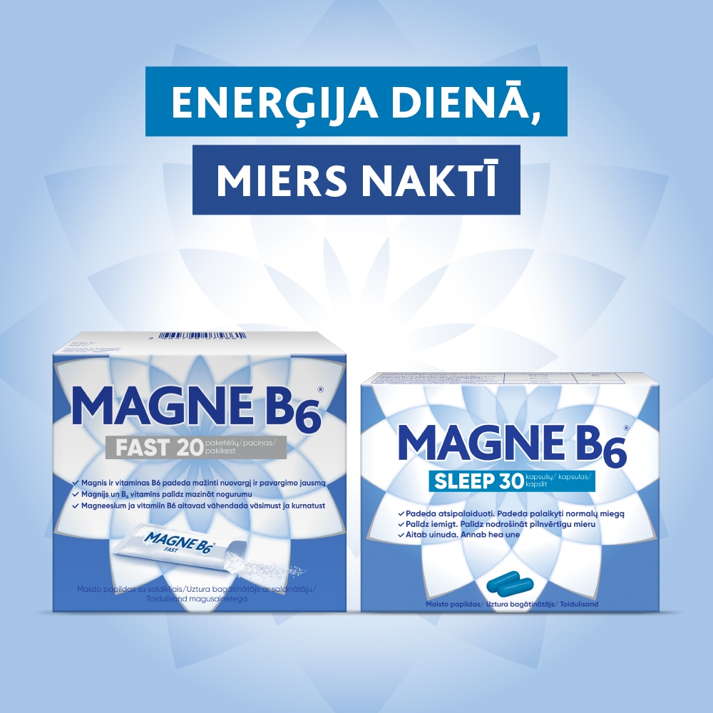 MAGNE B6 Sleep kapsulas, 30 gab - Produkta attēls 4