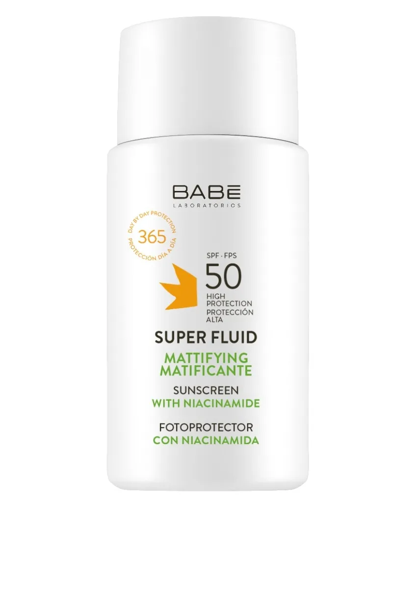 BABE Sun SPF 50+ matējošs superfluīds, 50ml - Produkta attēls 1