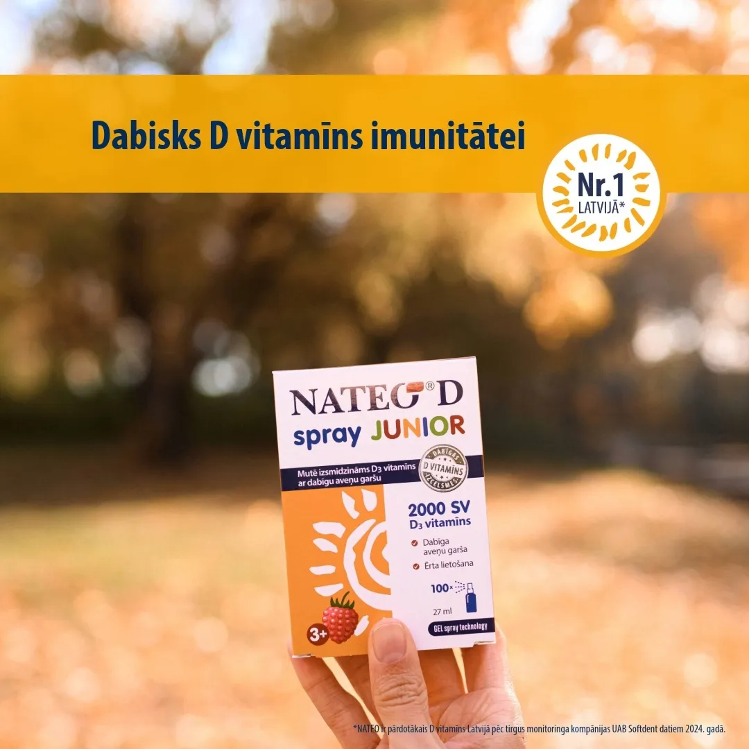 NATEO D spray Junior 2000SV, 100 devas - Produkta attēls 3