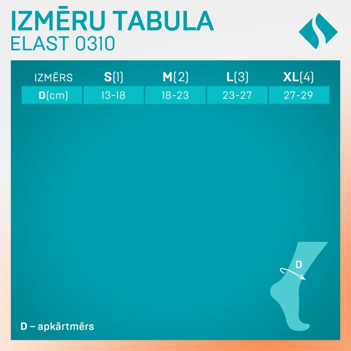 TONUS ELAST 0310 Neoprēna pēdas locītavas fiksators NR.3 - Produkta attēls 2