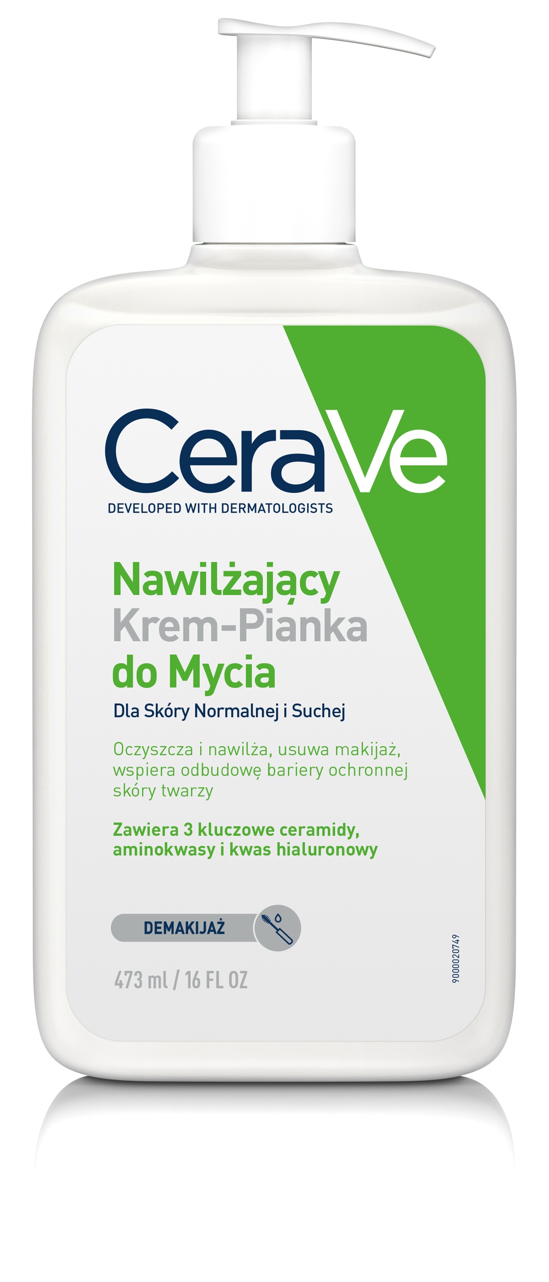 CERAVE mitrinošas krēmputas normālai un sausai