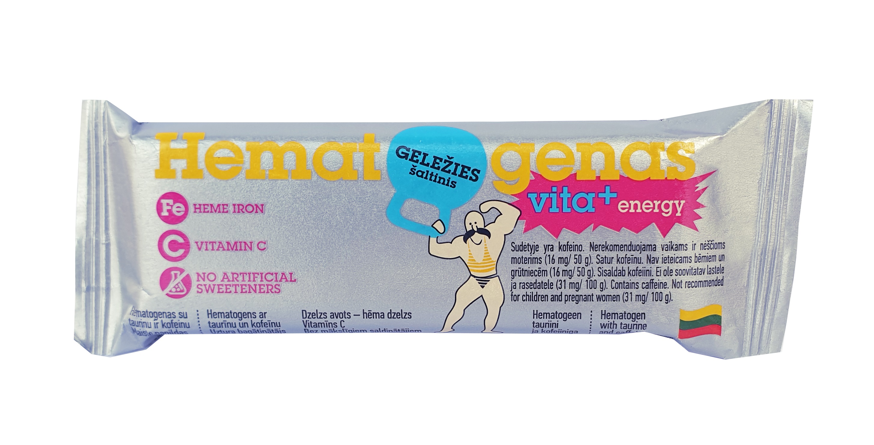 MOGEMAS HEMATOGENAS Vita+ Energy hematogens, 50