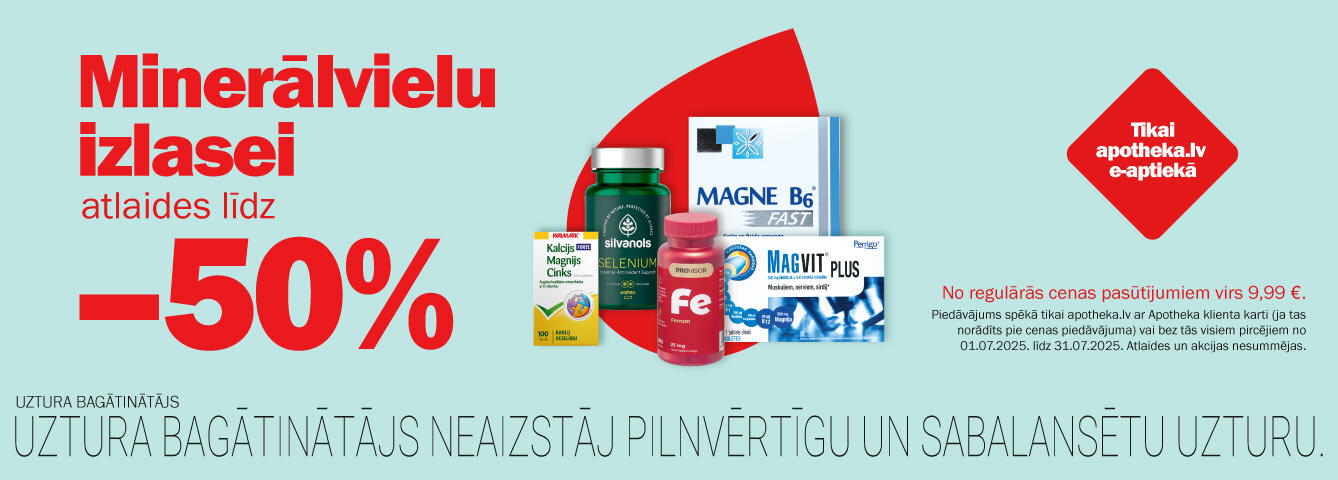 Minerālvielu piedāvājums